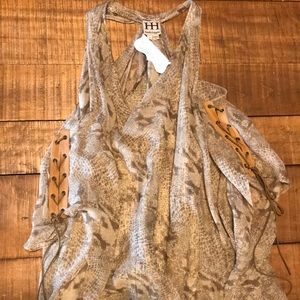 Haute Hippie snake print dress